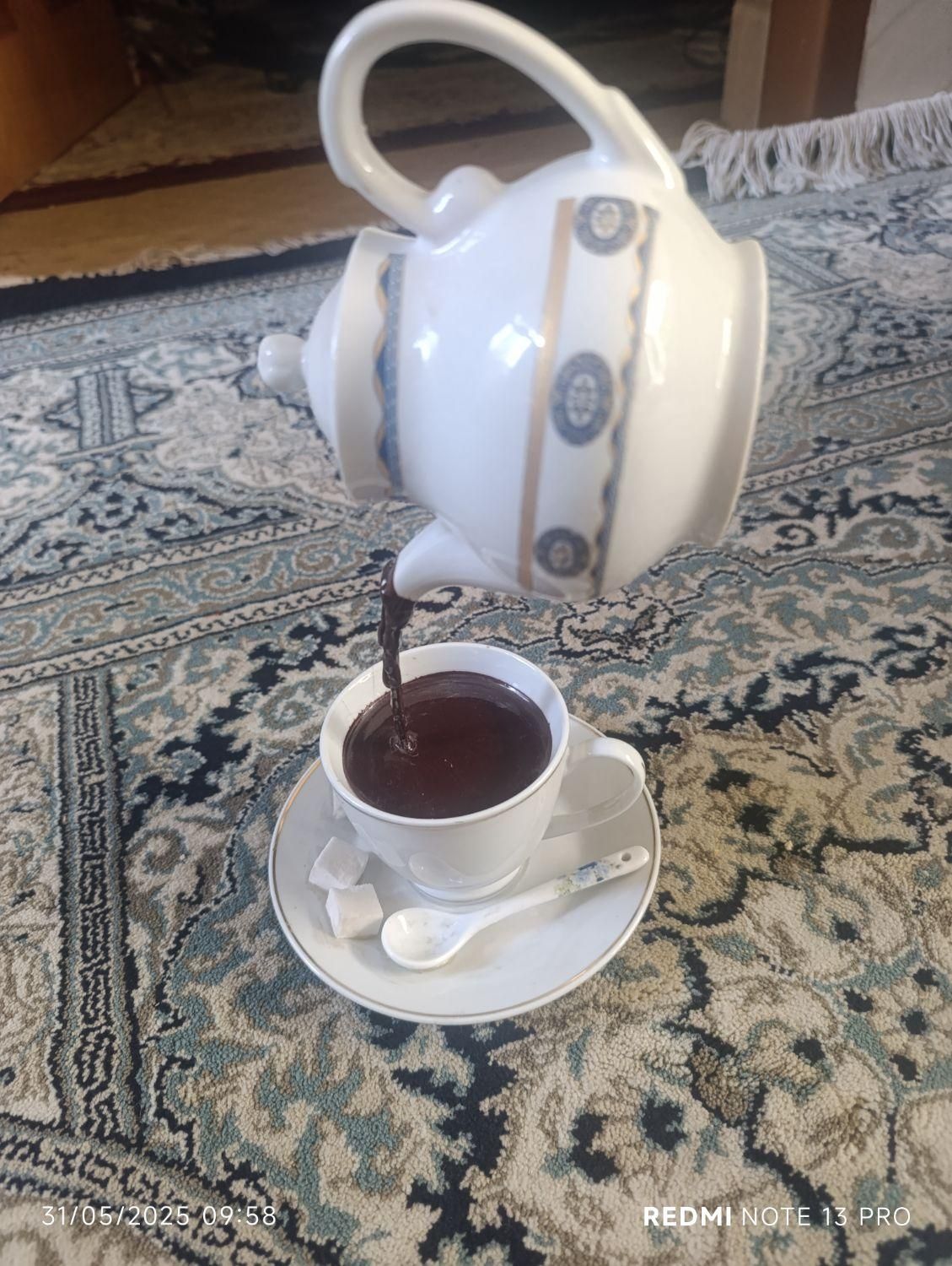 مجسمه قوری و چای|مجسمه، تندیس، ماکت|نجف‌آباد, امیرکبیر|دیوار