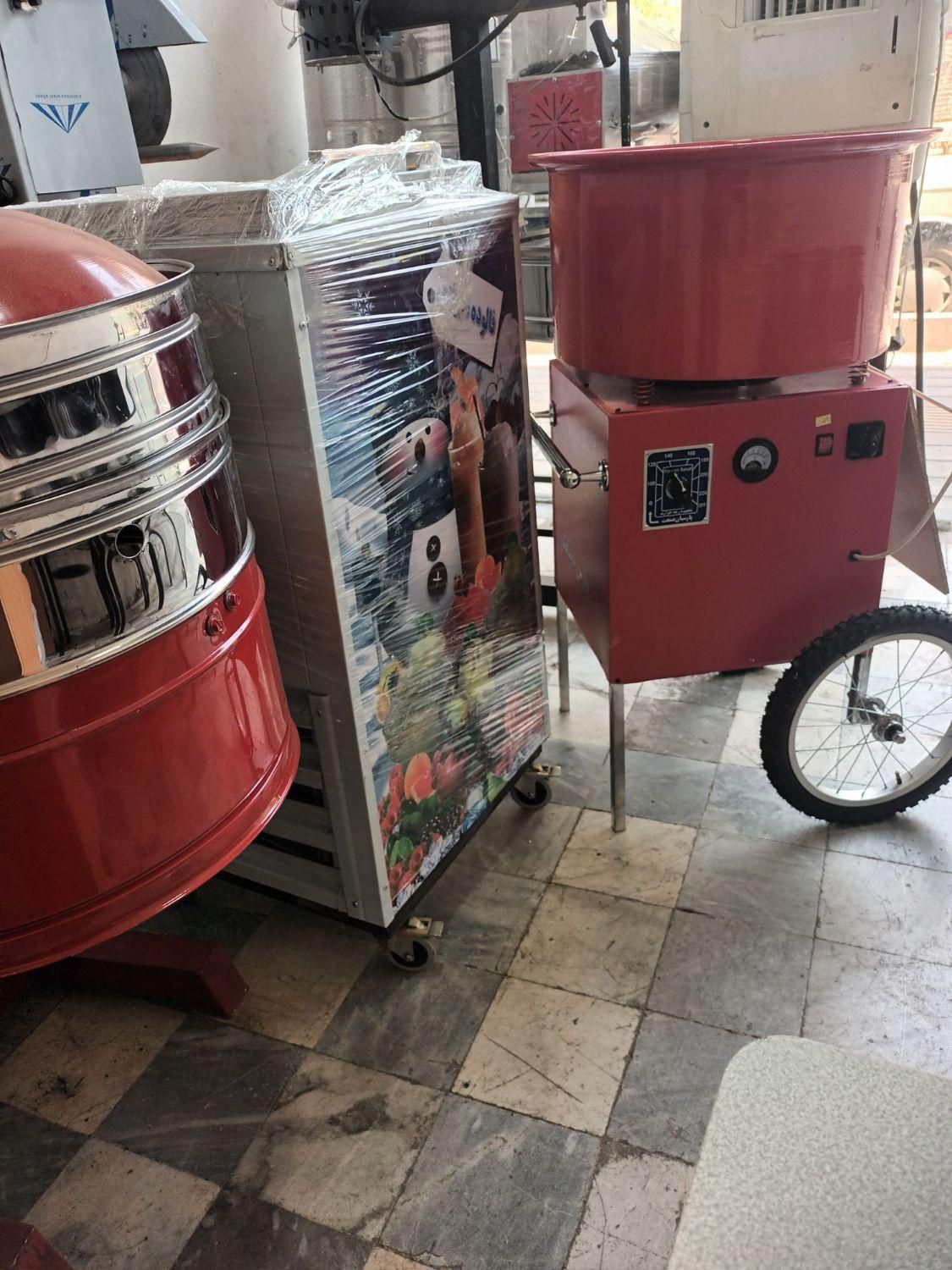 پفیلا پشمک * ترانسی ساز زن* خمیرگیر*کورد استیل*cv|فروشگاه و مغازه|سنندج, |دیوار