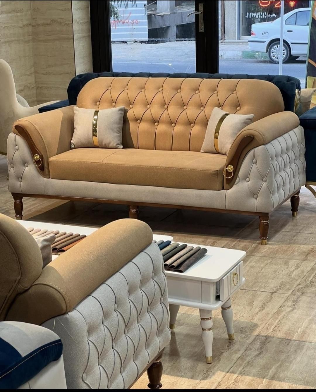 مبل«رویا»جهیزیه عروس پارکر (تولیدی ارزانکده)|مبلمان خانگی و میز عسلی|خرم‌آباد, |دیوار