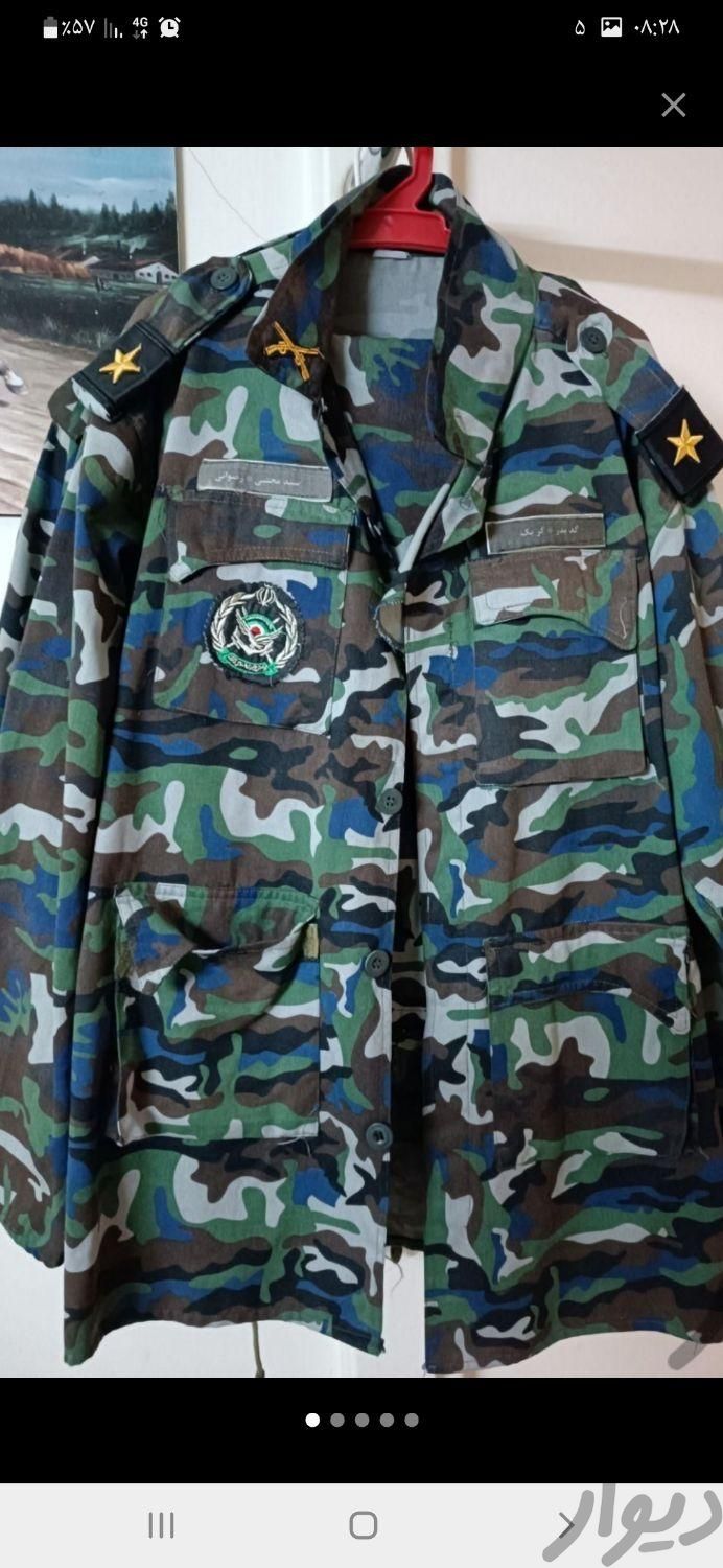 فرنچ نظامی پیراهن سربازی لباس خدمت|حراج|مشهد, ایثارگران|دیوار
