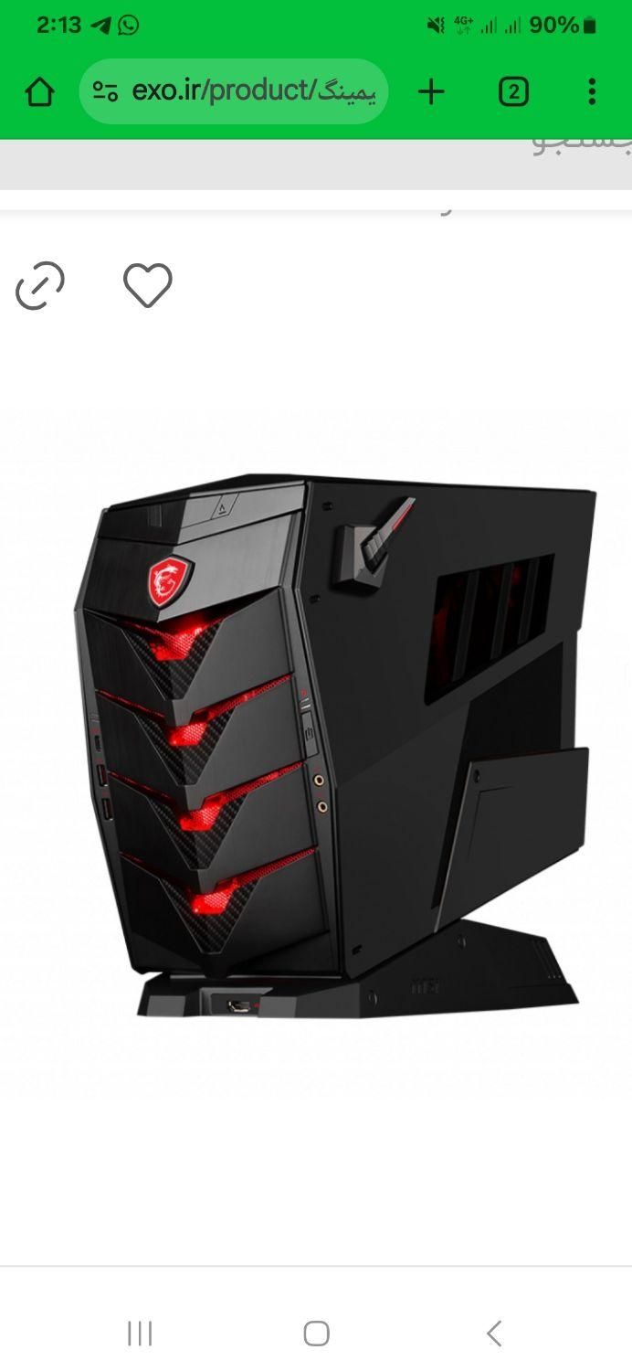 کیس گیمینگ MSi Aegis 3|رایانه رومیزی|تهران, تجریش|دیوار