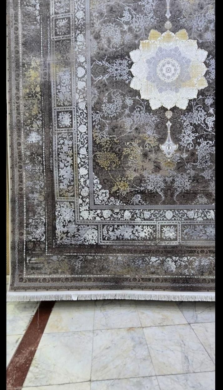 کهکشانی افشان درباری زیبا فرش و قالی رنگبندی جدید|فرش|کرمان, |دیوار