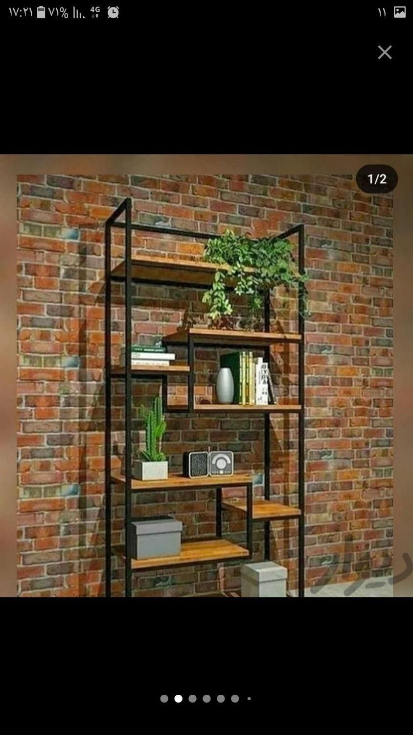 شلف .کتابخانه.شلف فلزی .دکوراسیون فلزی .شلف فورتیک|کتابخانه، شلف، قفسه‌های دیواری|کرج, گوهردشت|دیوار