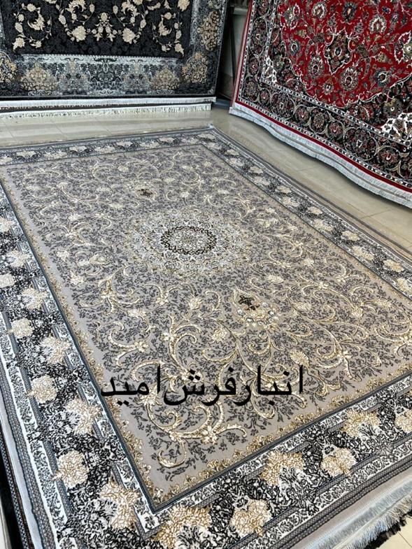 ۵جفت فرش۹متری دودی آکبند|فرش|اصفهان, برازنده|دیوار