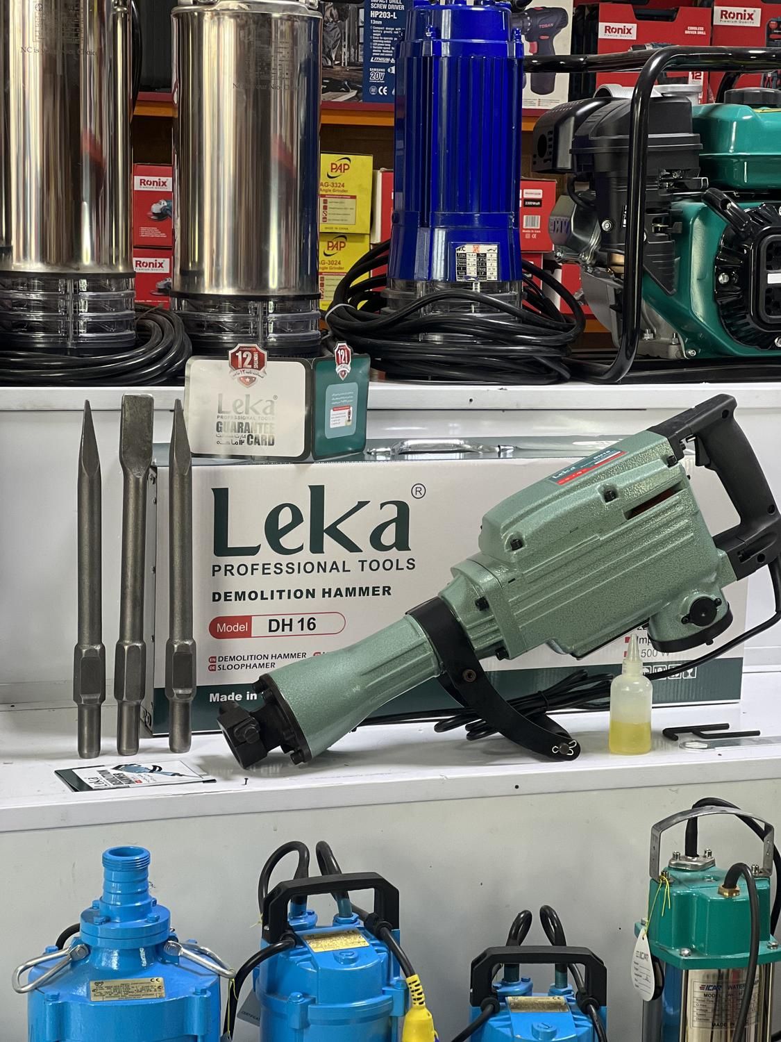 هیلتی بتنکن چکشتخریب 16کیلویی لکا ایران گارانتی|ماشینآلات صنعتی|کرج, کمالشهر|دیوار