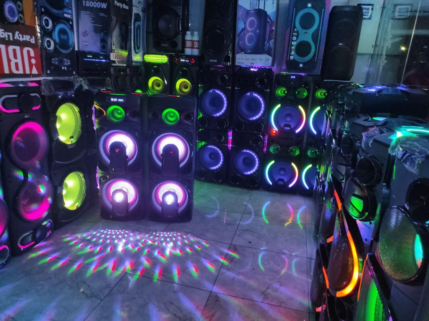 باند و اسپیکر آیوا طرح سونی JBL پرتابل شارژی برقی|سیستم صوتی خانگی|تهران, شمیراننو|دیوار