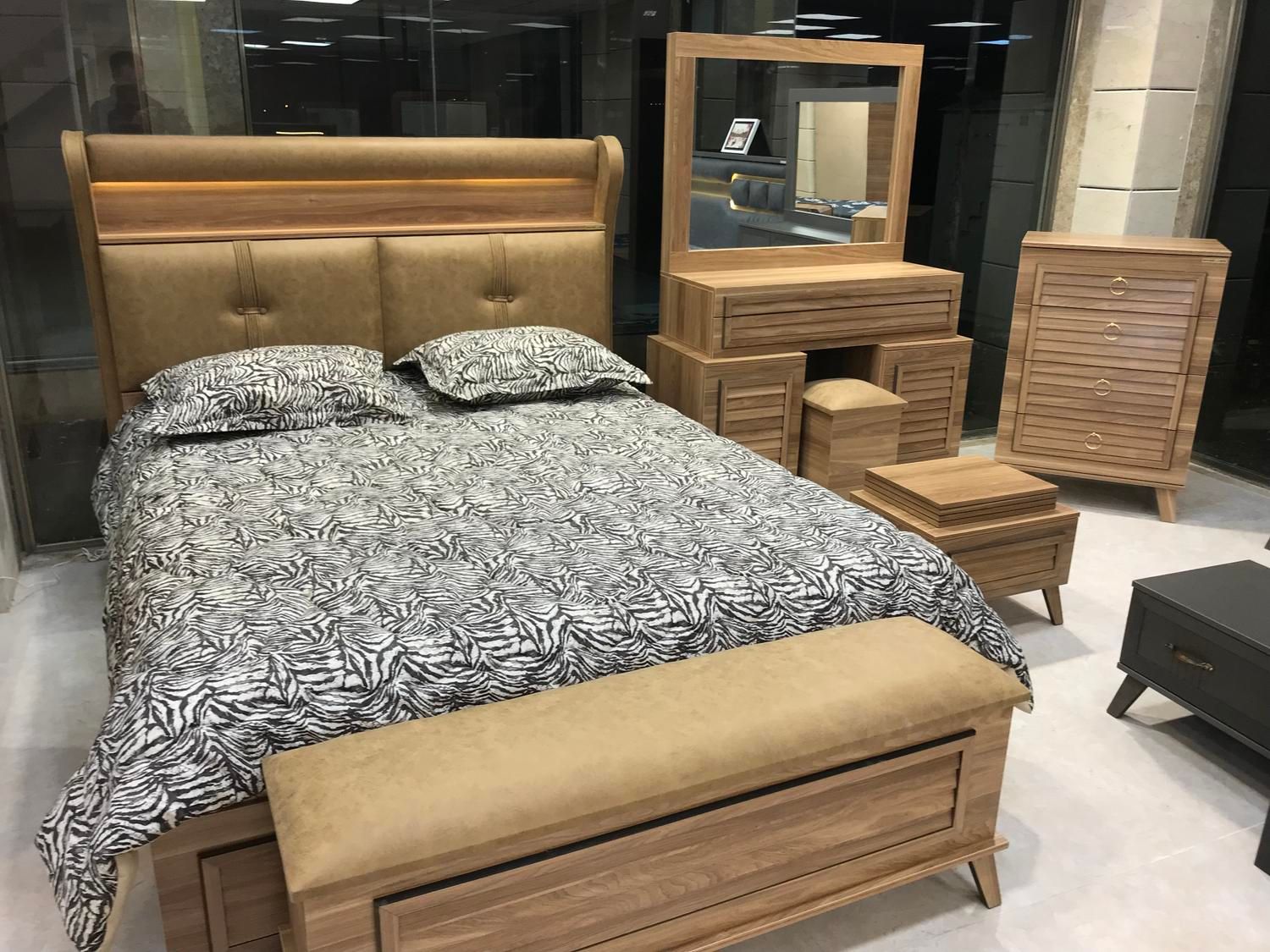 سرویس خواب مدل برنا|تخت و سرویس خواب|تبریز, |دیوار