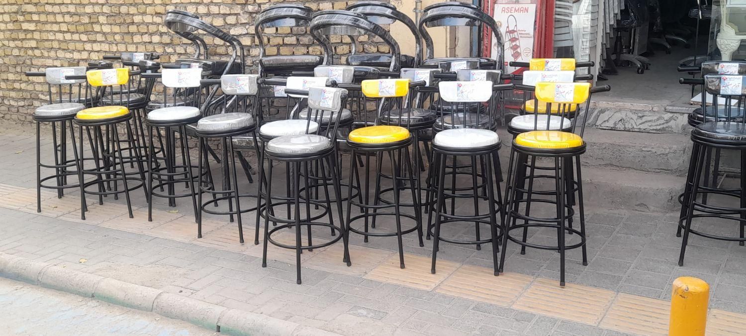 صندلی اپن جکدار ثابت پلاستیکی گیمینگ گردان جزیره|صندلی و نیمکت|مشهد, عبادی|دیوار