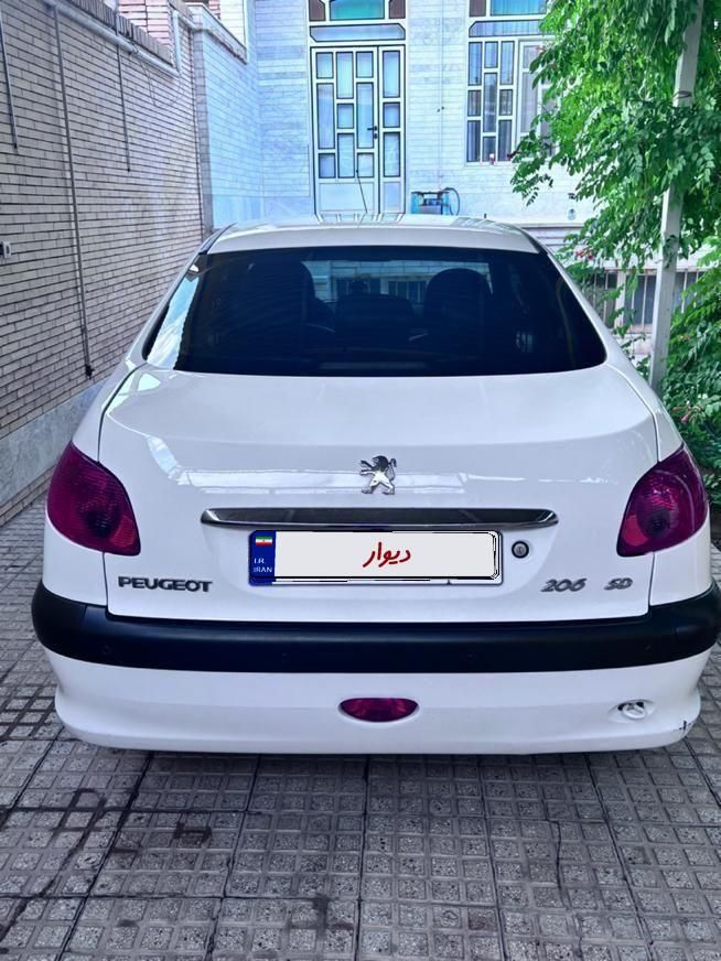 پژو 206 SD V8، مدل ۱۳۹۸|خودرو سواری و وانت|یزد, |دیوار
