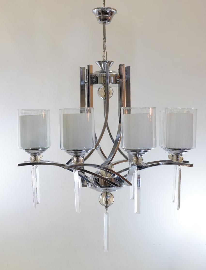 لوستر مدرن پروفیلی دو گلس|لوستر و چراغ آویز|تبریز, |دیوار