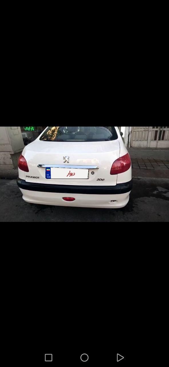 پژو 206 تیپ ۲، مدل ۱۳۸۸|خودرو سواری و وانت|تهران, مشیریه|دیوار