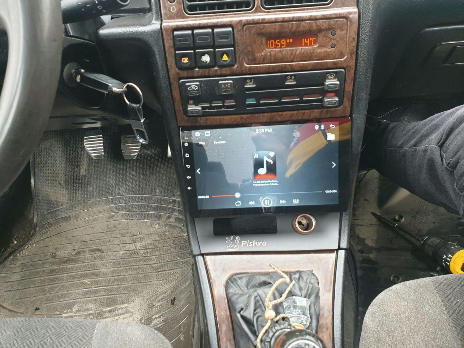 ضبط تصویری ماشین مانیتور خودرو مزدا پارس ساینا|قطعات یدکی و لوازم جانبی|رویان, |دیوار