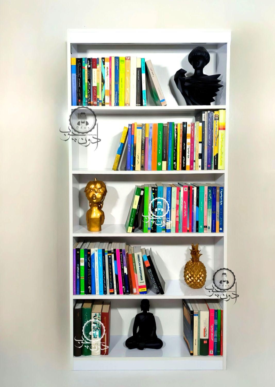 بوفه و کتابخانه مدل ارسطو ۲|کتابخانه، شلف، قفسههای دیواری|تبریز, |دیوار