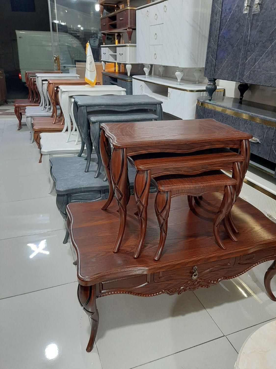 جلو مبلی مهتاب (پیچک )جلومبلی +۳تا عسلی|مبلمان خانگی و میز عسلی|مشکین‌دشت, |دیوار