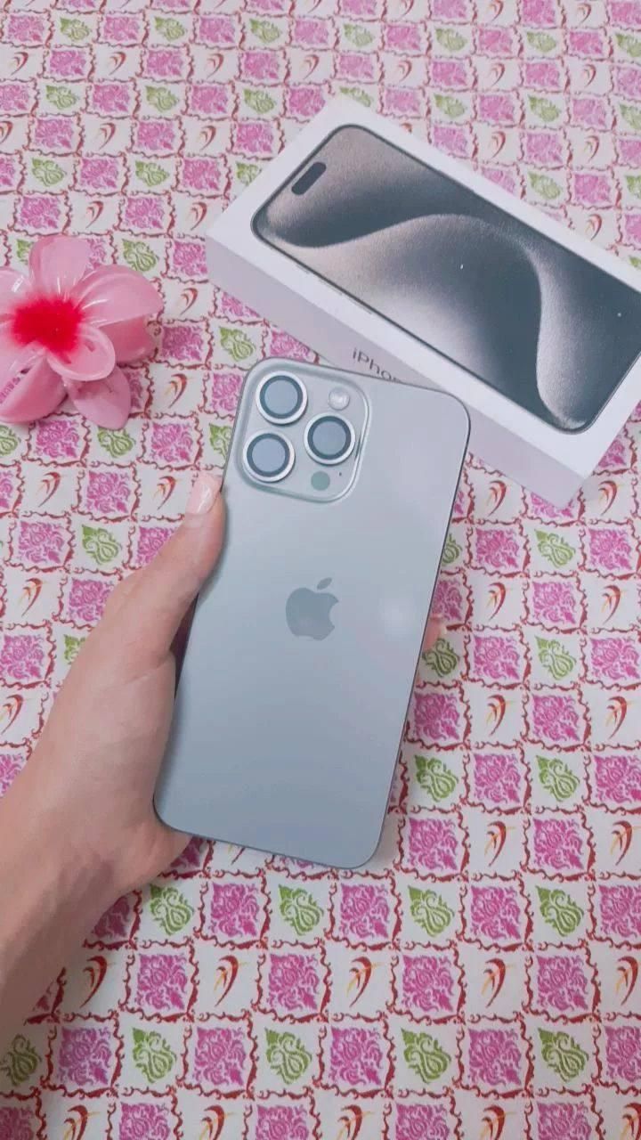 اپل iPhone 15 Pro Max با حافظهٔ ۲۵۶ گیگابایت|موبایل|تهران, بهارستان|دیوار
