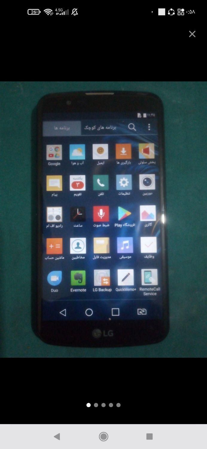 ال‌جی K10 (2018) با حافظهٔ ۱۶ گیگابایت|موبایل|رباط‌کریم, |دیوار