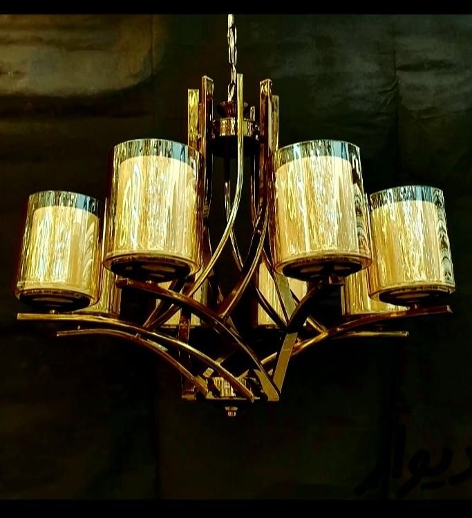 لوستر لهستانی فرهنگیان|لوستر و چراغ آویز|همدان, |دیوار