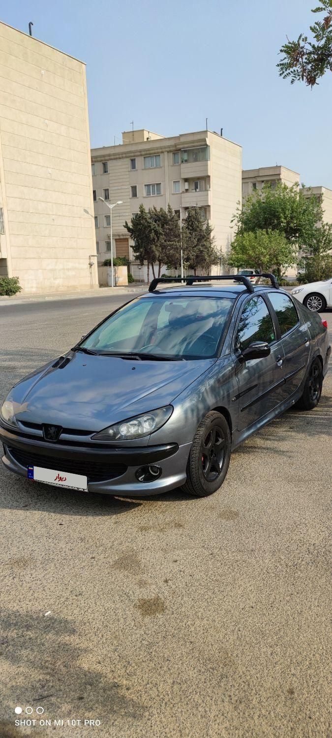 206 صندوقدار  sd206v20 خاکستری متالیک|خودرو سواری و وانت|تهران, ویلاشهر|دیوار