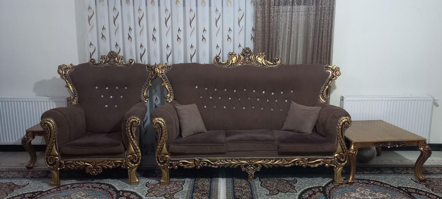 مبل هفت نفره|مبلمان خانگی و میز عسلی|اصفهان, فردوان|دیوار