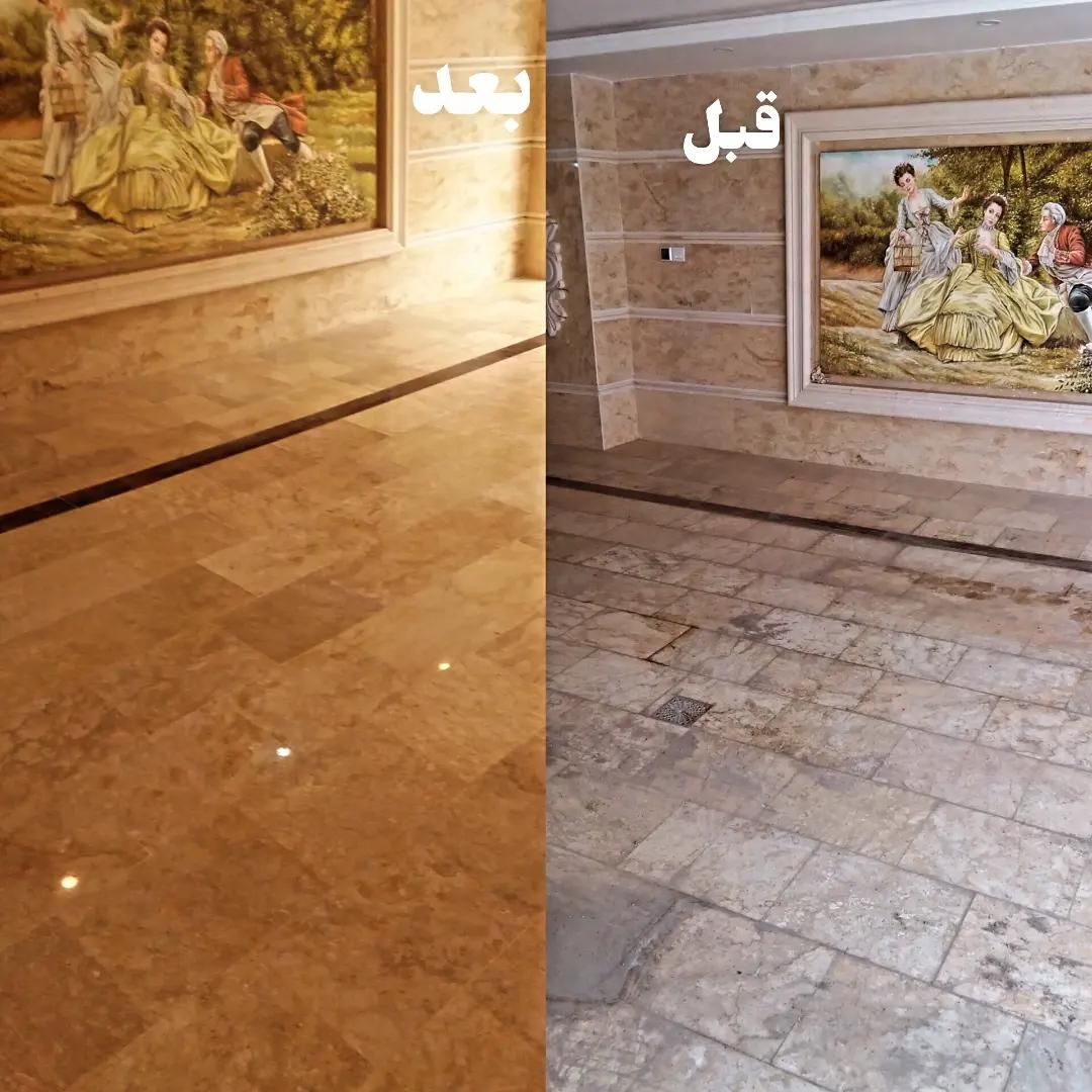 کف سابی. پیچ و رول پلاک نما.نماشویی.نانو.|خدمات نظافت|اراک, |دیوار