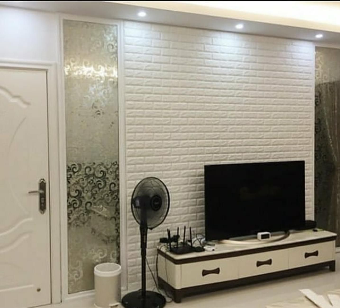 کاغذ دیواری دیوارپوش فومی برچسب کابینت ماربل شیت|خدمات پیشه و مهارت|قم, بلوار امین و ساحلی|دیوار
