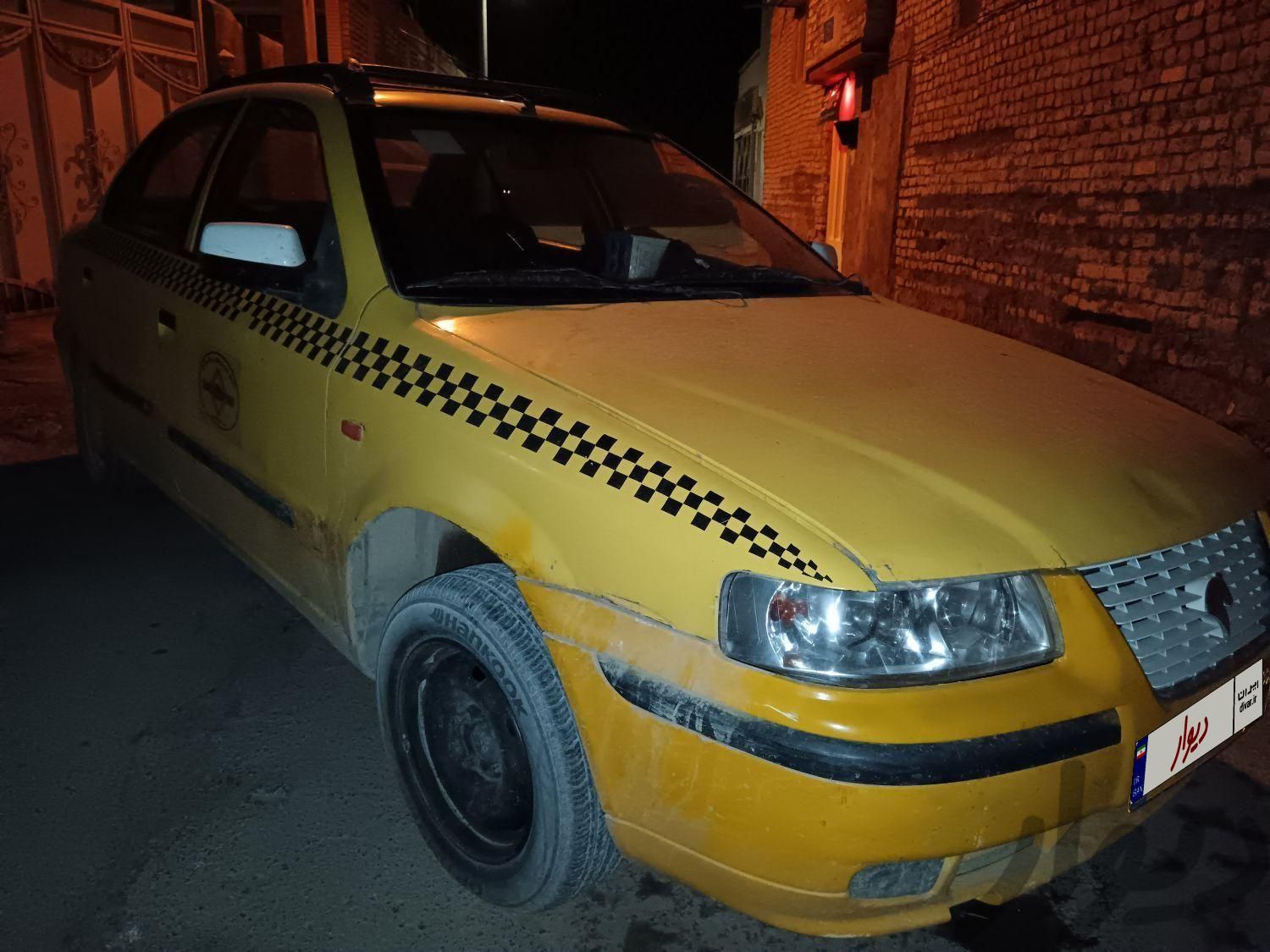 سمند EL دوگانه سوز،تاکسی گردشی