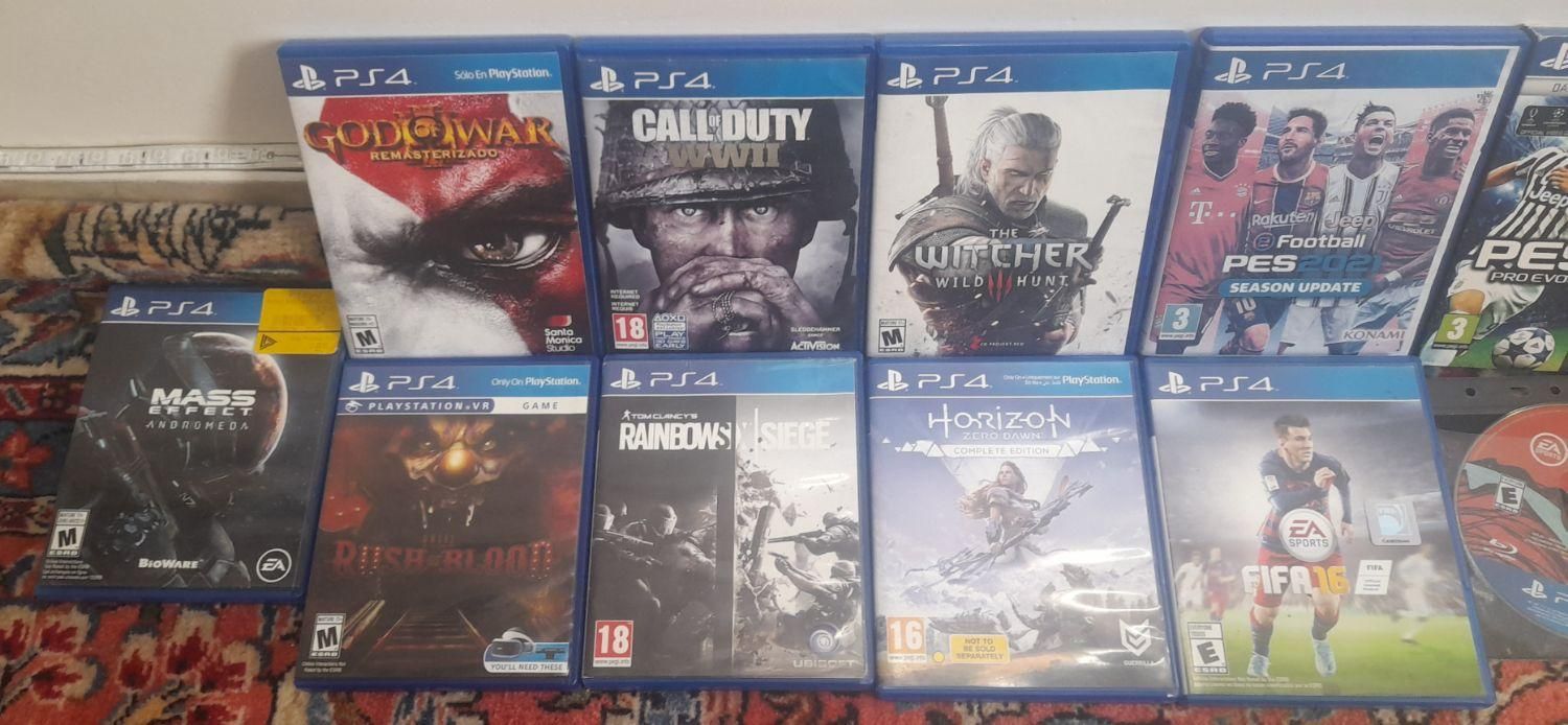 ۱۳عنوان سیدی Ps4 یک عدد پک تفنگ Vr|کنسول، بازی ویدئویی و آنلاین|تهران, منیریه|دیوار