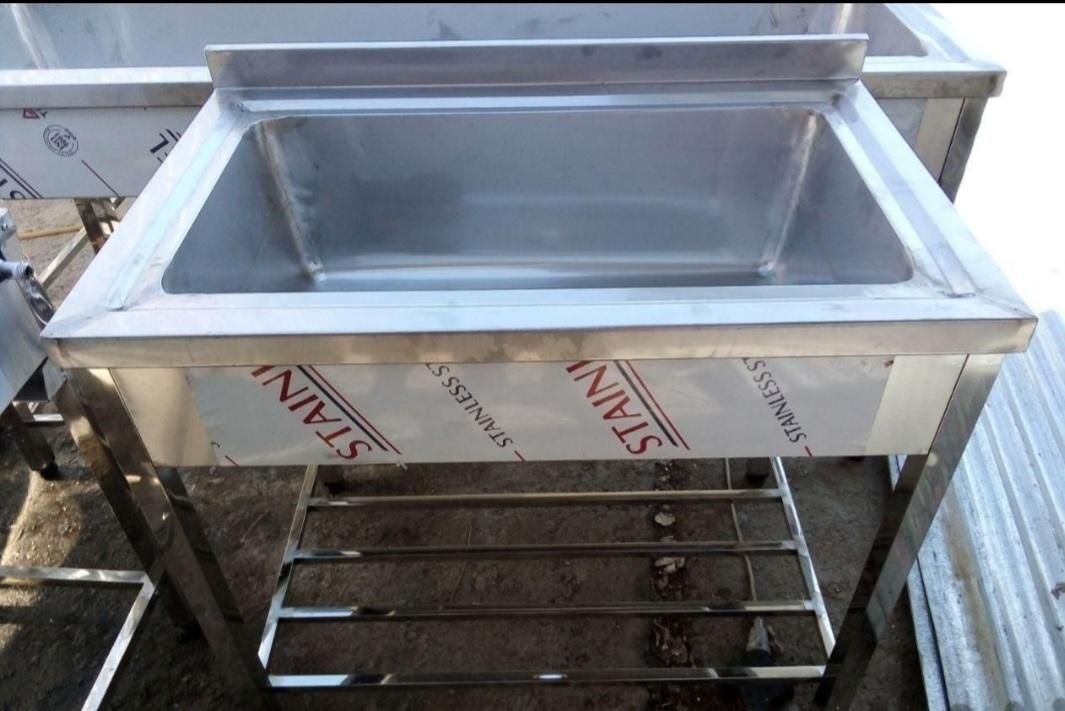 میزکار سینک صنعتی آبچکان میز کار استیل|کافی‌شاپ و رستوران|اصفهان, جاوان|دیوار