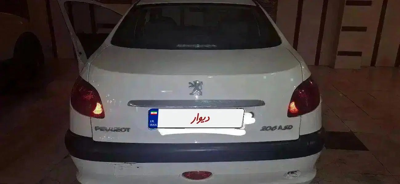 پژو 206 SD V9، مدل ۱۳۹۰|خودرو سواری و وانت|تهران, شهران جنوبی|دیوار