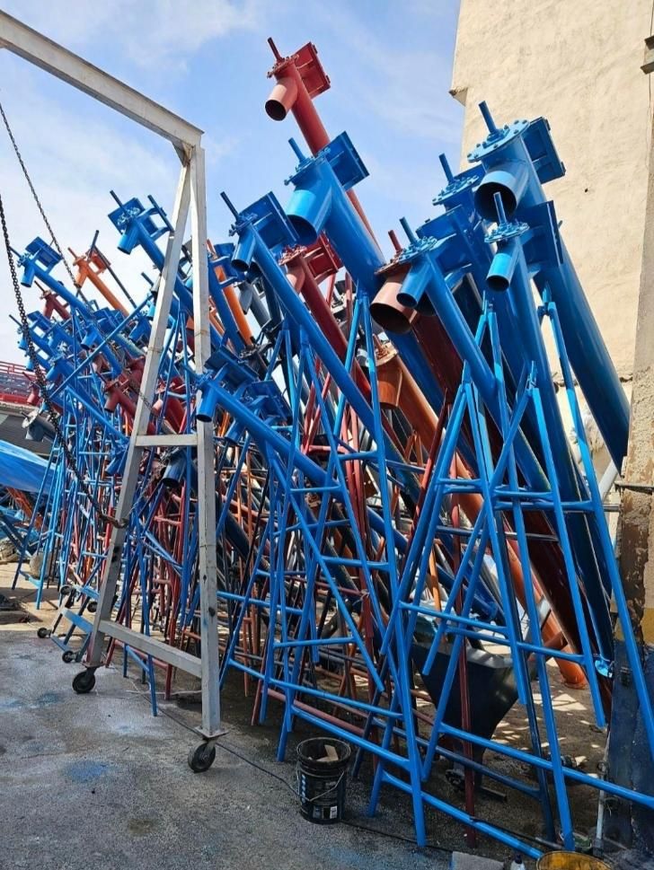 اسکرو سیمان موادکش نوار ماردون مارپیچ تسمه|ماشینآلات صنعتی|تبریز, |دیوار