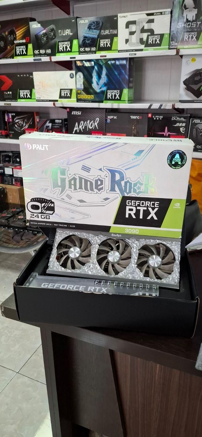 گرافیک geforce rtx 3090 gamrock palit گیمینگ|رایانه رومیزی|تهران, آذربایجان|دیوار