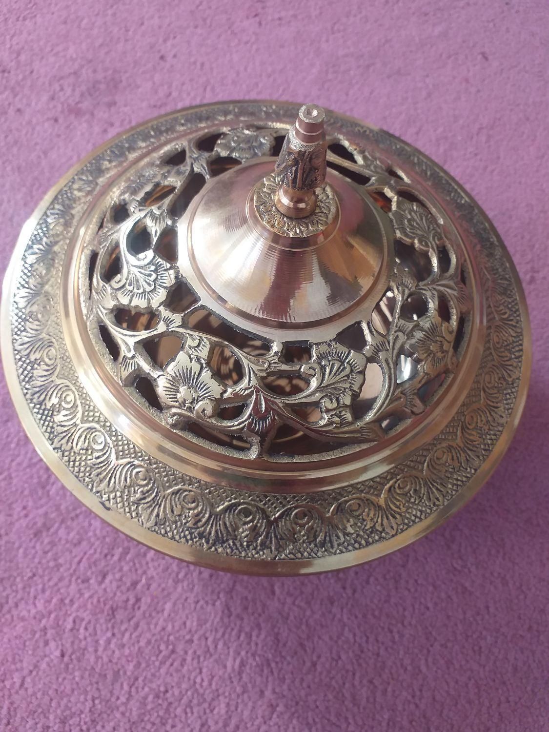 شکلات خوری برنجی هندی نو|صنایع دستی و سایر لوازم تزئینی|فولادشهر, مسکن مهر فولادشهر|دیوار