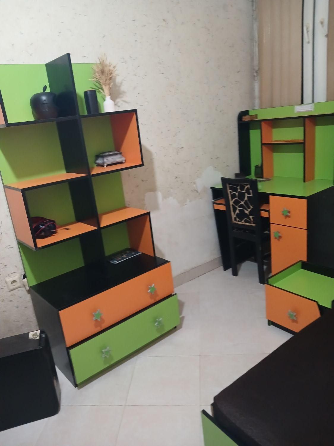 تخت کودک  و نوجوان|تخت و سرویس خواب|قزوین, |دیوار
