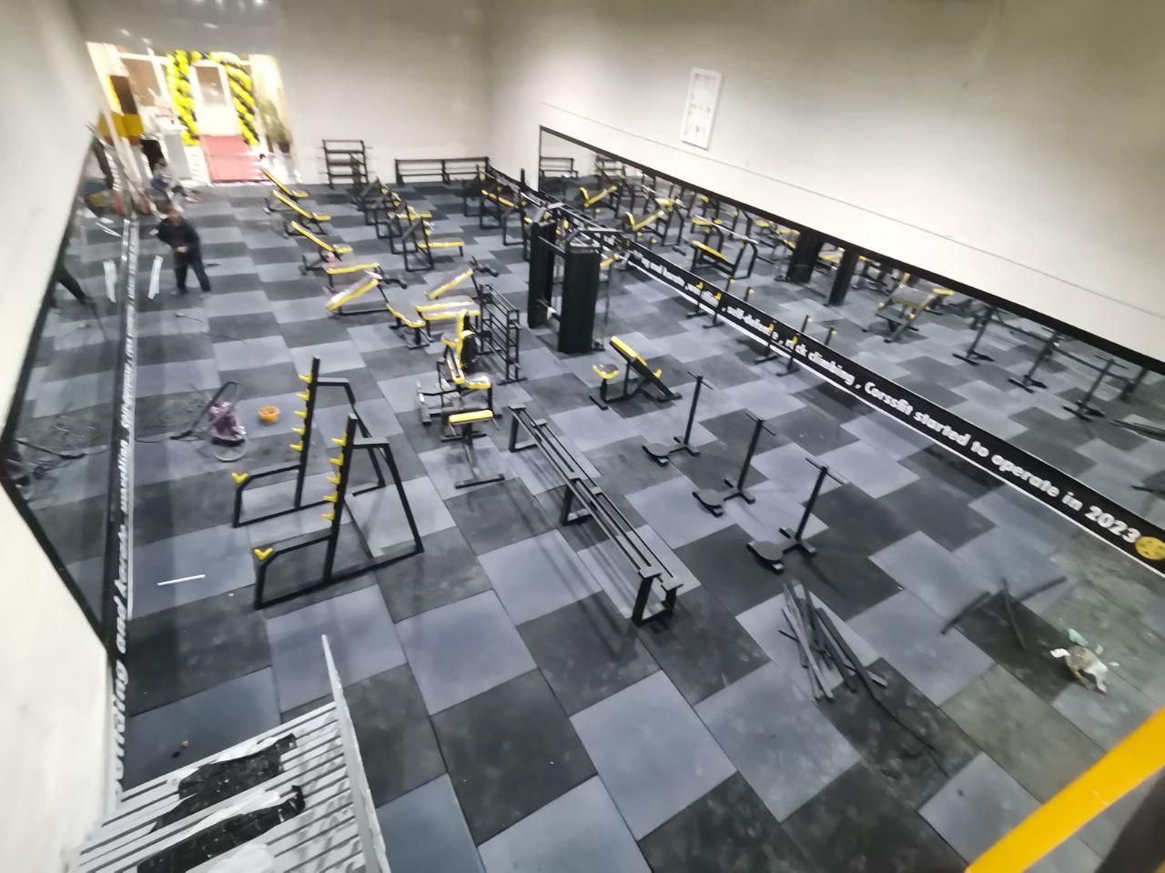 کفپوش گرانول پایه گرانولی پرچم تاتامی ایمنی ورزشی|تجهیزات ورزشی|تهران, یافت آباد جنوبی|دیوار