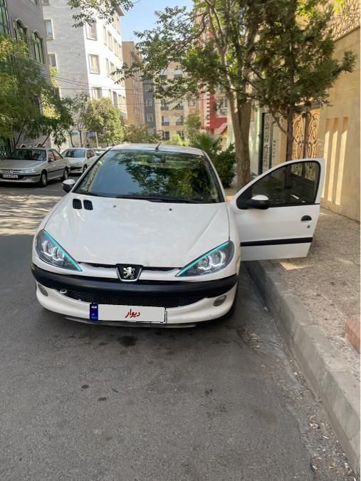 پژو 206 SD V8، مدل ۱۳۹۶|سواری و وانت|تهران, سعادت‌آباد|دیوار