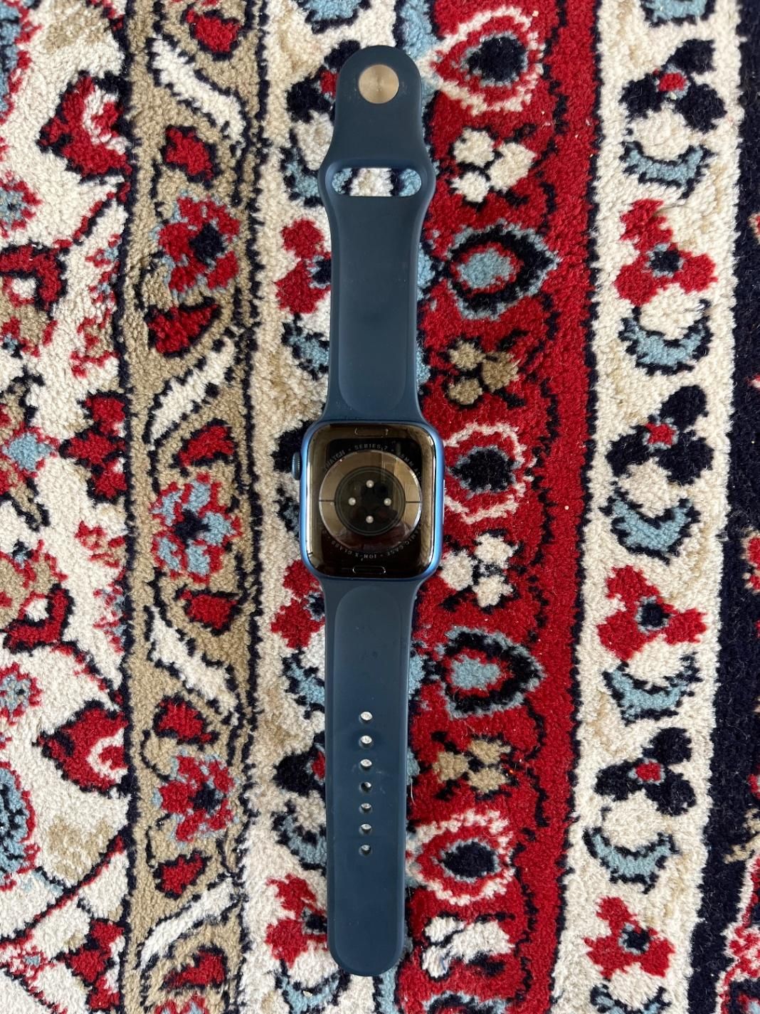 Apple Watch 7 45mm Blue|ساعت|یزد, |دیوار
