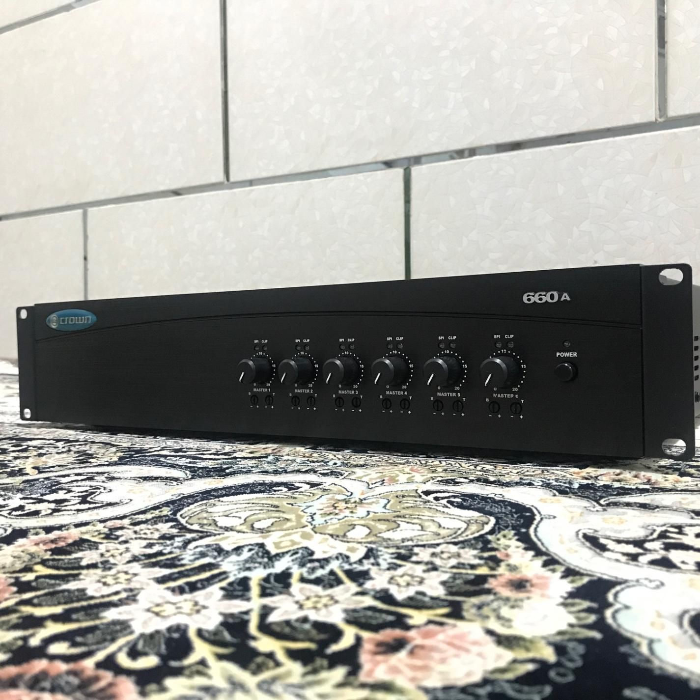 پاور کینگ سایز کرون crown 660A آکبند آمریکایی|سیستم صوتی خانگی|تهران, گرگان|دیوار