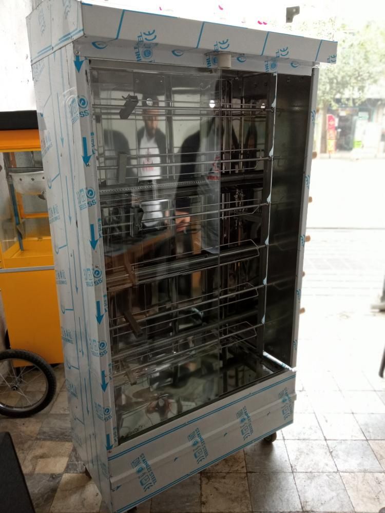 دستگاه فر مرغ بریان ساندویچی صنعتی جوجه گردان برش|کافی‌شاپ و رستوران|اهواز, کوی طلاب|دیوار