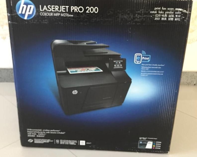 پرینتر HP LaserJet Pro 200 color M 276 nw|پرینتر، اسکنر، کپی، فکس|تهران, سوهانک|دیوار