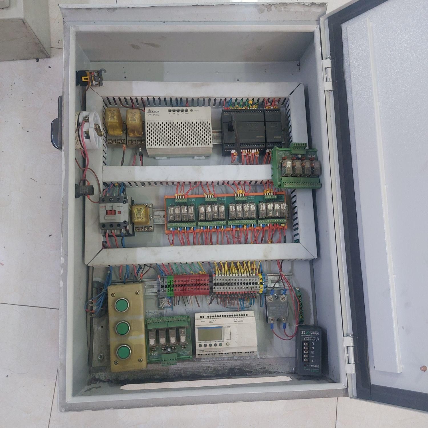 تابلو برق PLC|ماشین‌آلات صنعتی|مشهد, شهرک ابوذر|دیوار