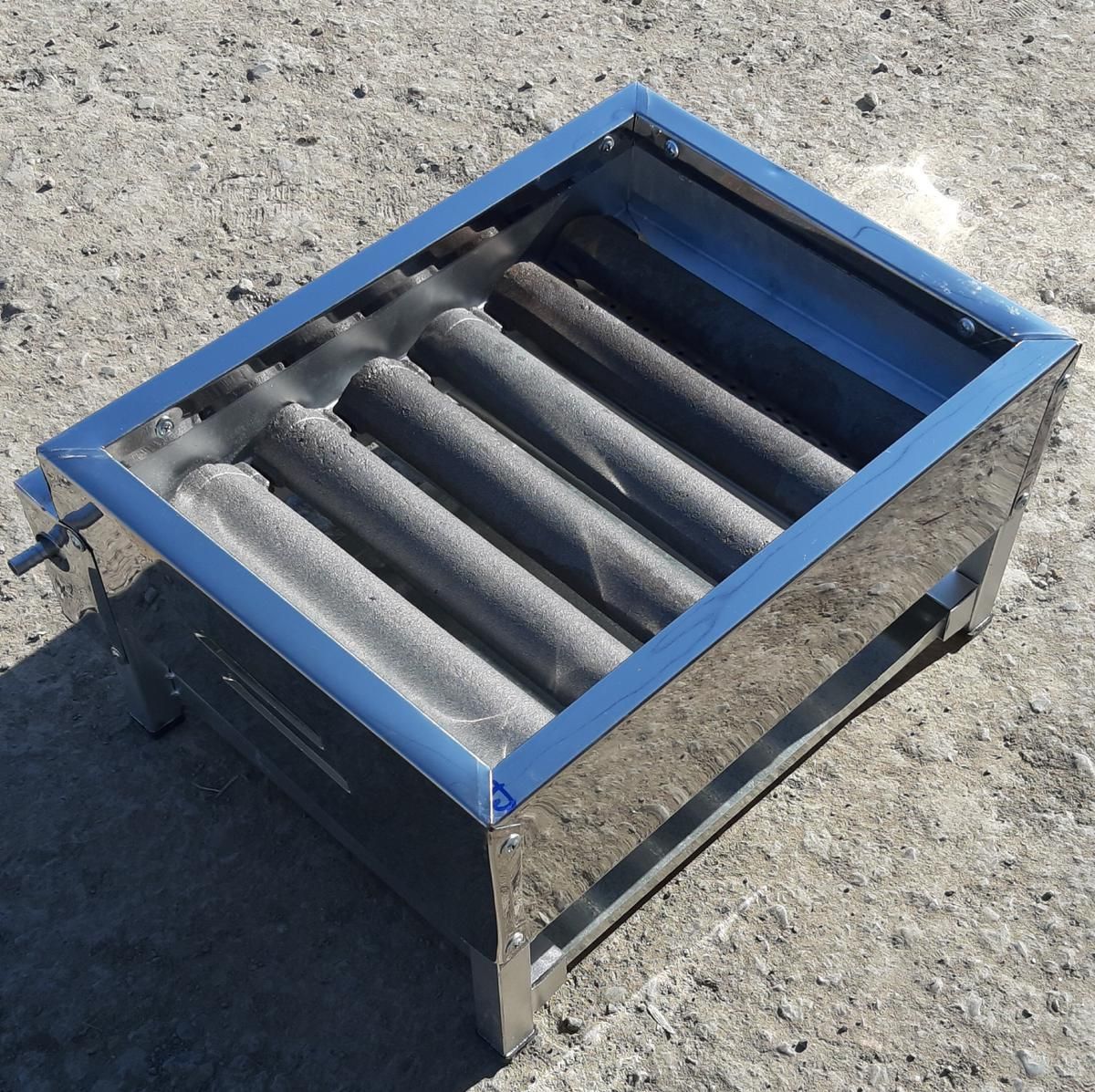 کبابپزگازی استیل ۴۰×۳۰ منقل گازی|اجاق گاز و لوازم برقی پخت‌وپز|مشهد, رسالت|دیوار