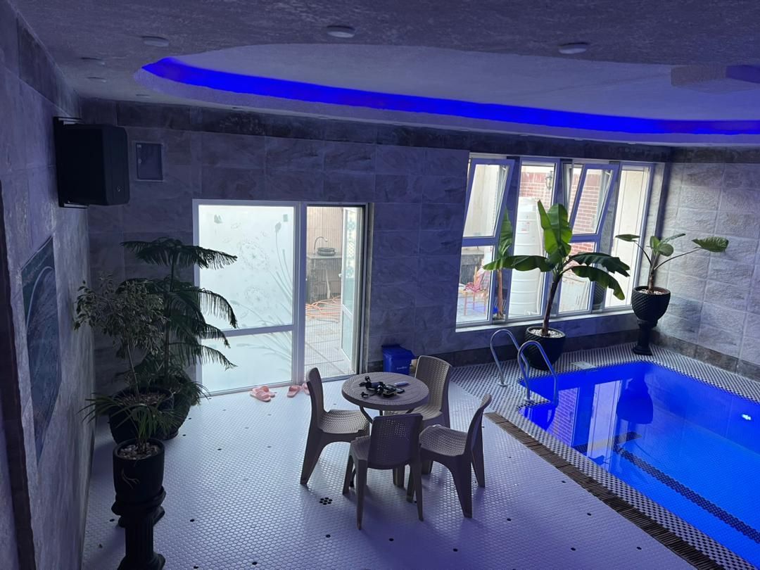 شاندیز ابرده استخر آب گرم جکوزی داغ|اجارهٔ کوتاه‌مدت ویلا و باغ|مشهد, وکیل‌آباد|دیوار