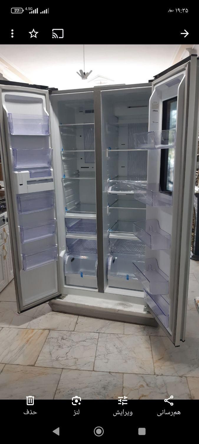یخچال فریزر ساید استیلون دوریندور|یخچال و فریزر|پرند, فاز ۴|دیوار