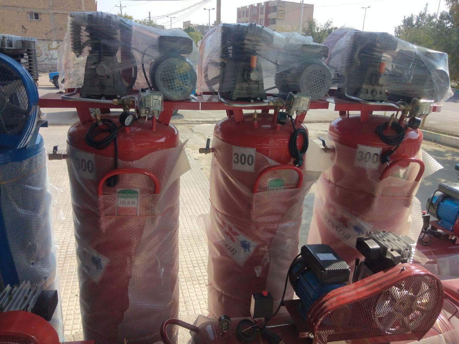 کمپرسور باد 300L موتور جوش  ترازو  مینی فرز  دریل|ابزارآلات|مرودشت, مختارآباد|دیوار