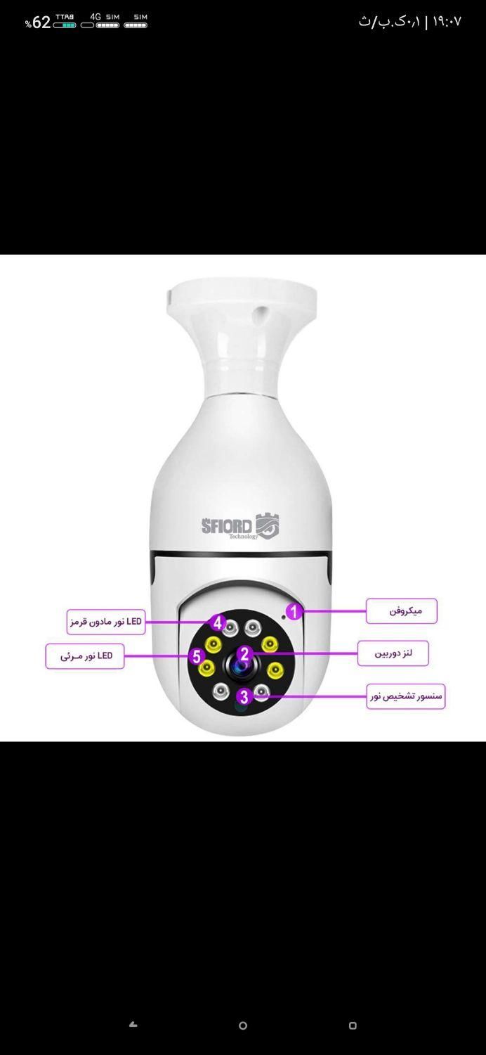 دوربین چرخشی اصلی V380 Pro با گارانتی 2ساله|دوربین مداربسته|اصفهان, دستگرده|دیوار