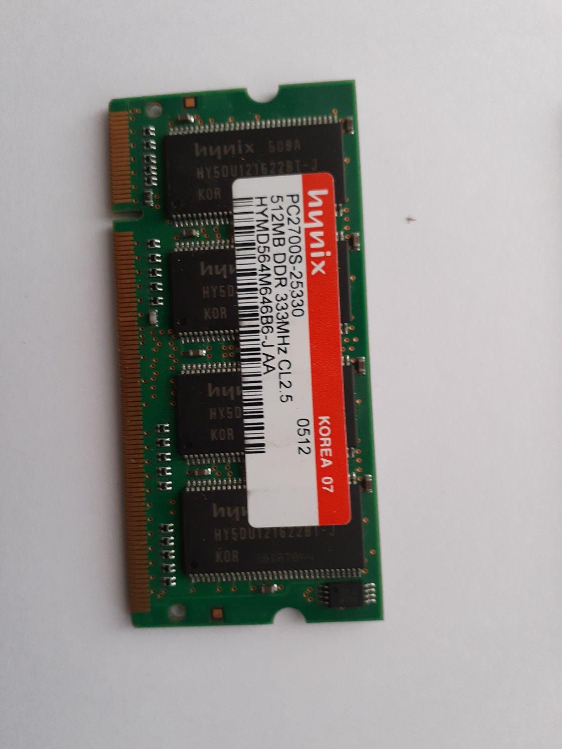 رم ddr hynix 512 ساخت کره جنوبی|قطعات و لوازم جانبی رایانه|تهران, جوانمردان (اندیشه)|دیوار