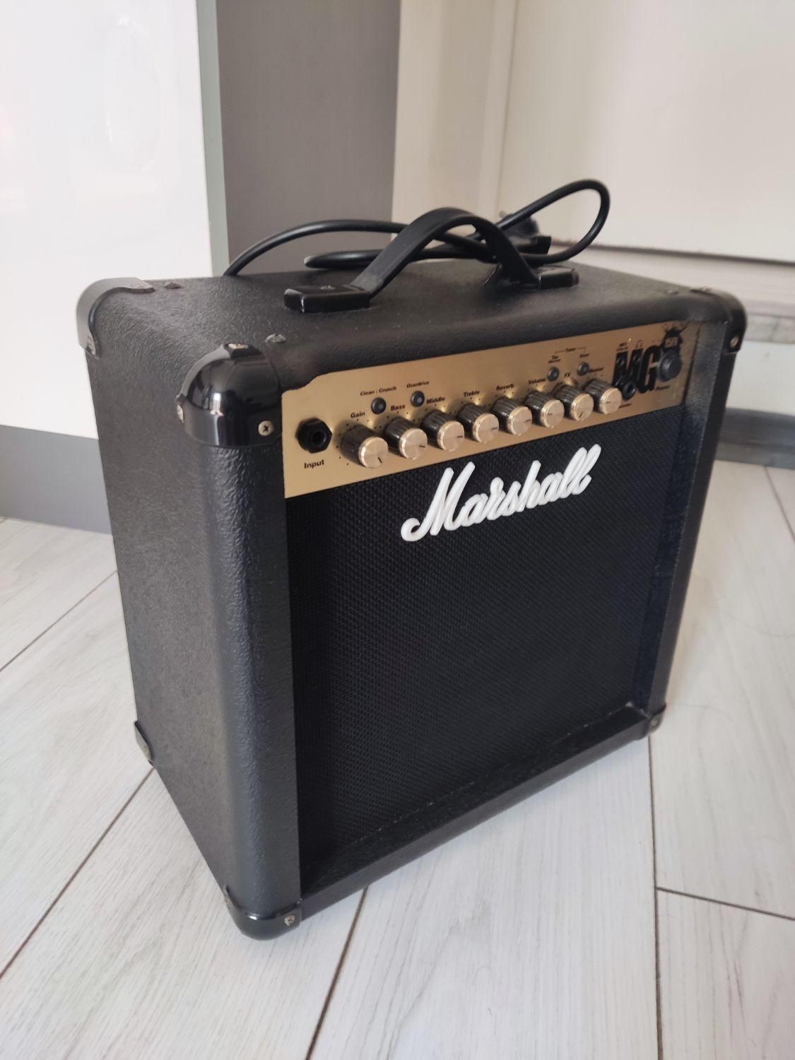 آمپلیفایر گیتار الکتریک Marshall mg15fx|گیتار، بیس، امپلیفایر|تهران, سازمان برنامه|دیوار