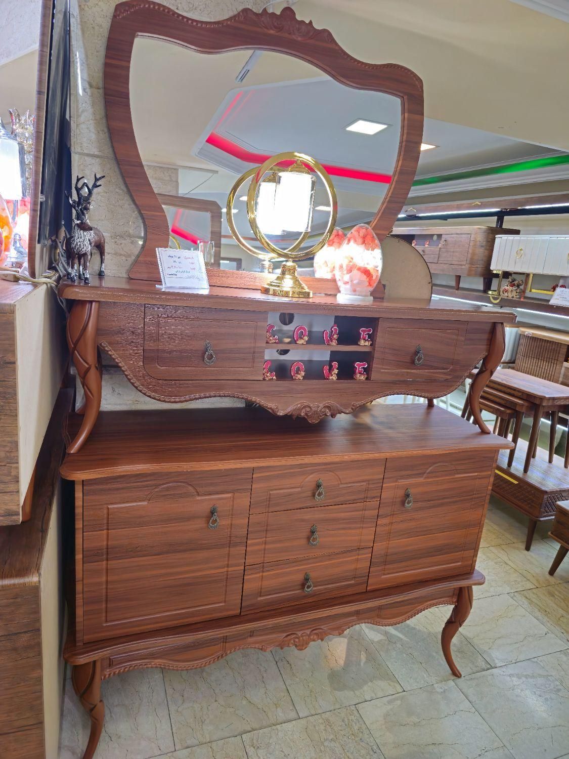 آینه کنسول میز تلوزیون جلومبلی نایس|بوفه، ویترین، کنسول|تبریز, |دیوار