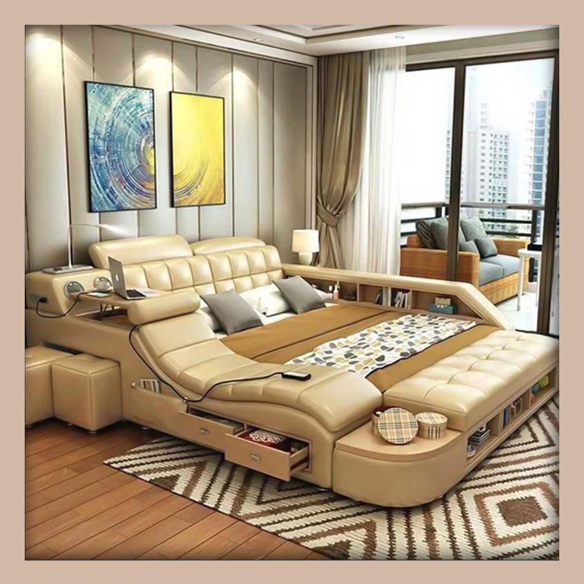 تخت و سرویس‌ خواب نهال|تخت و سرویس خواب|یزد, |دیوار