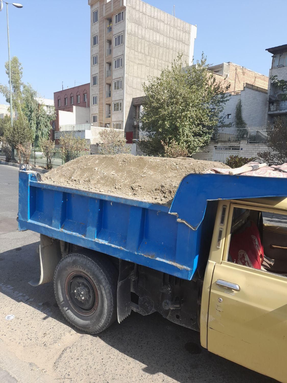 حمل نخاله،خاک، انواع مصالح توسط نیسان،خاور|خدمات حمل و نقل|تهران, نازی‌آباد|دیوار